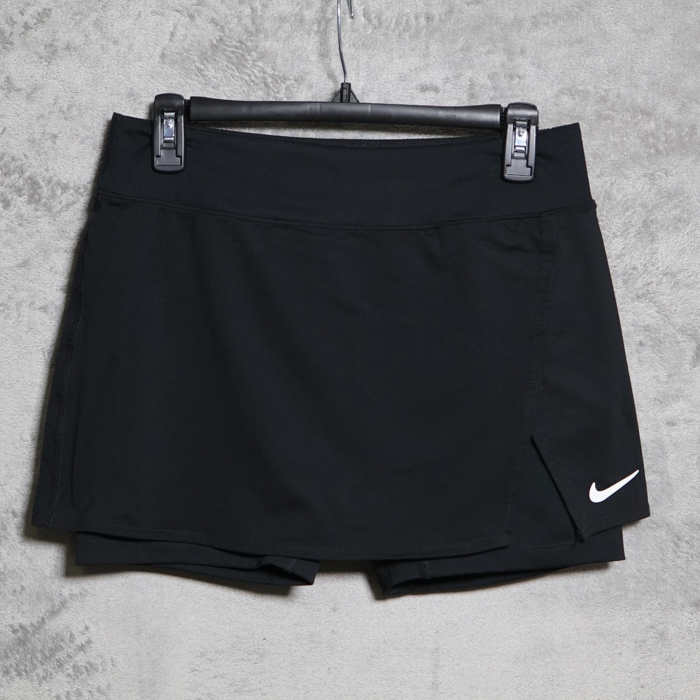 Nike Court Victory Tennis Skirt Women Medium Black Dri-FIT CV4729-010